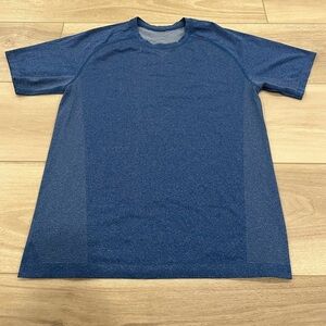 Lululemon Metal Vent Tech Short Sleeve T-Shirt Men's M Blue Athletic Activewear